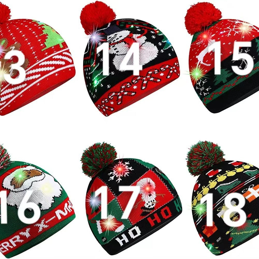 Wholesale Jacquard Christmas beanie